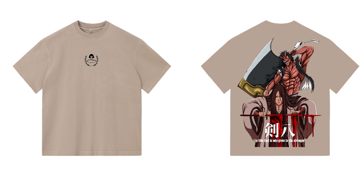 Kenpachi Oversized Drop Shoulder V1 *Pre-Order*